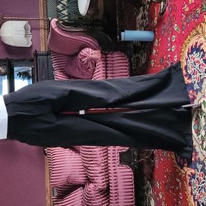 High waist wide leg pants